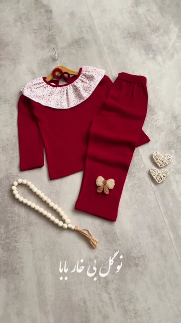 ست دخترانه جنس پنبه فانریپ